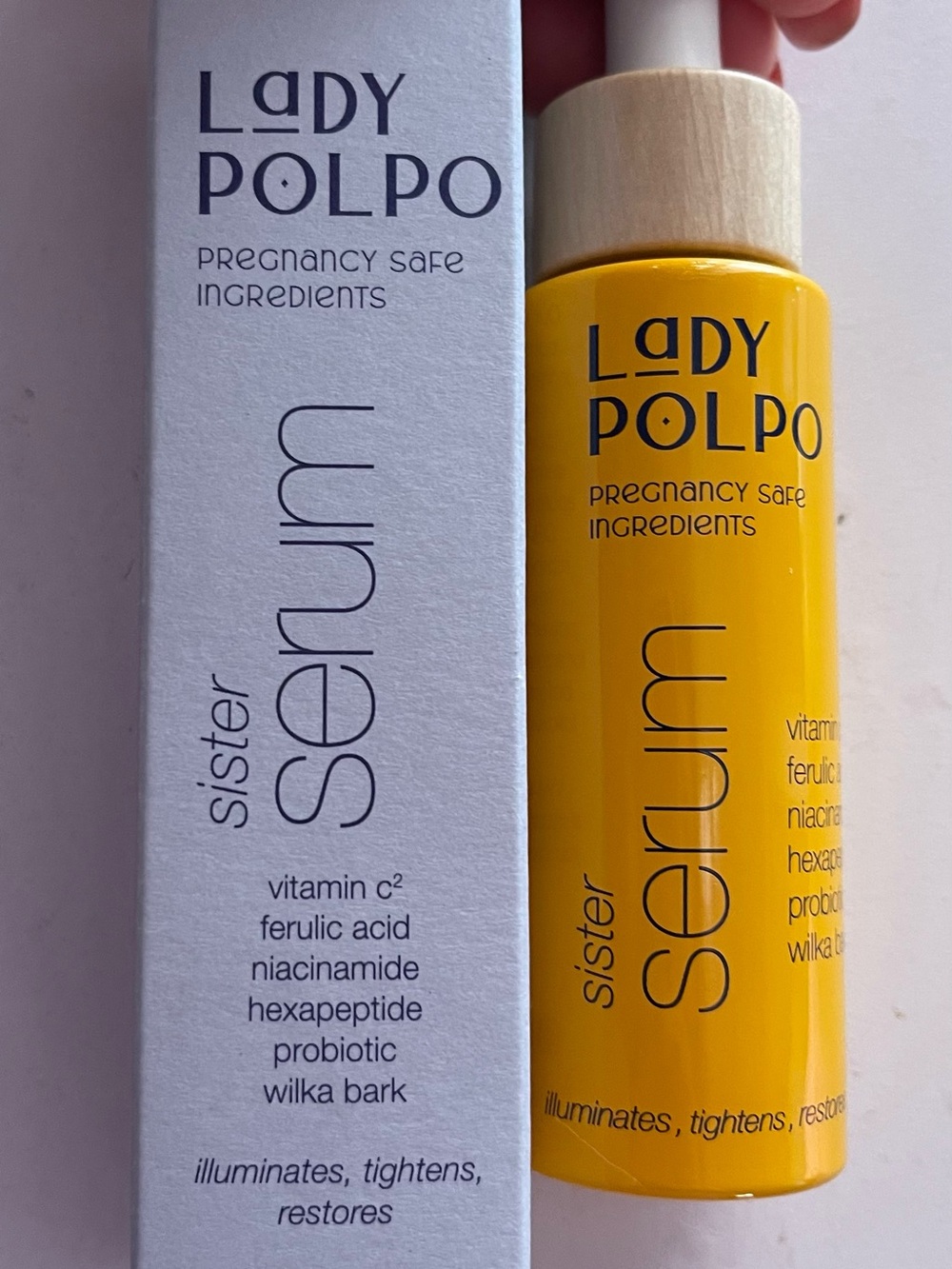 Sister Serum — Yellow Pregnancy-Safe Vitamin C Face Serum